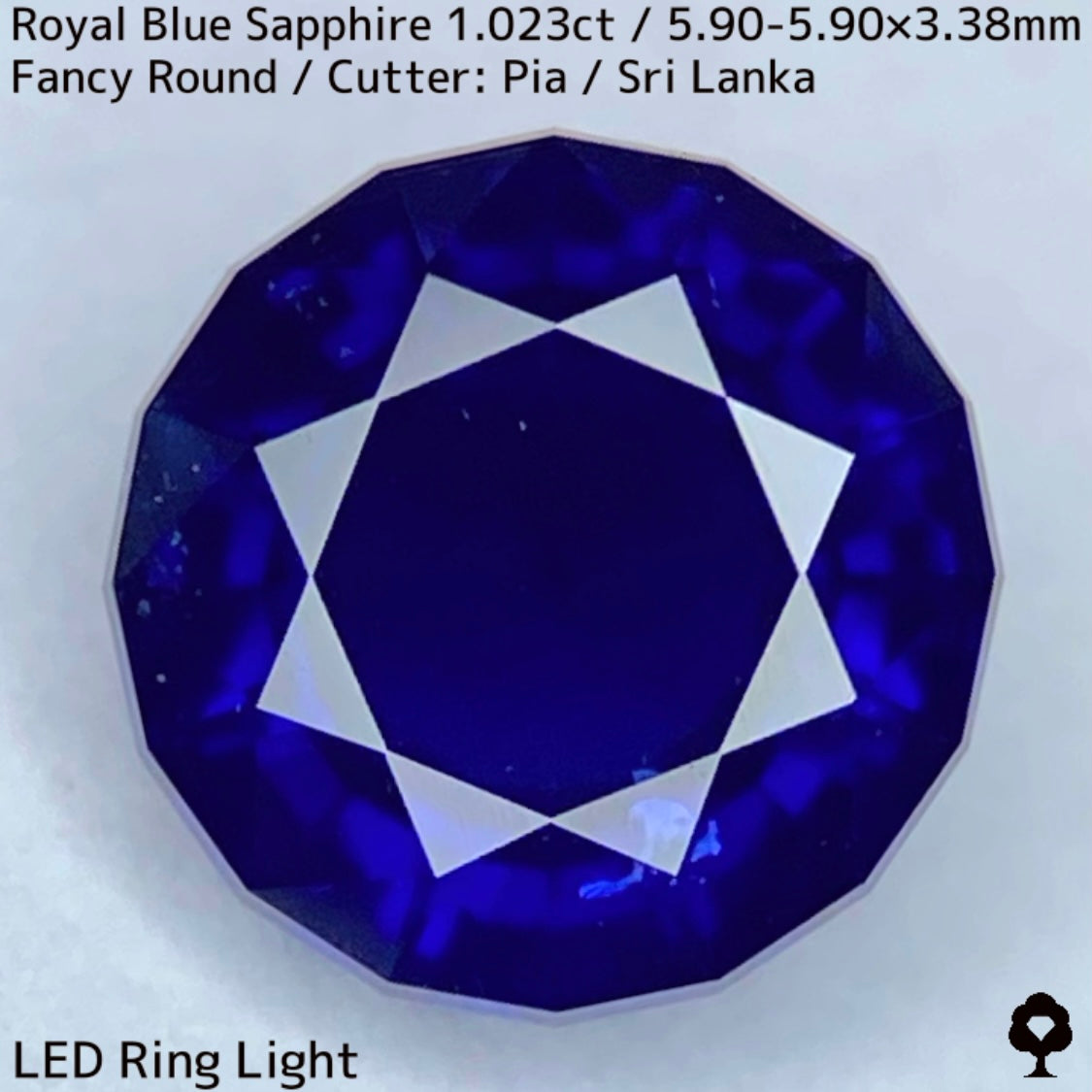 Royal Blue Sapphire 1.023ct / Sri Lanka