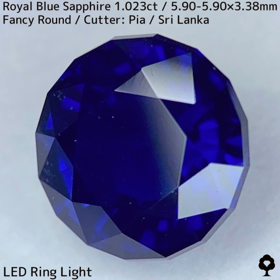 Royal Blue Sapphire 1.023ct / Sri Lanka