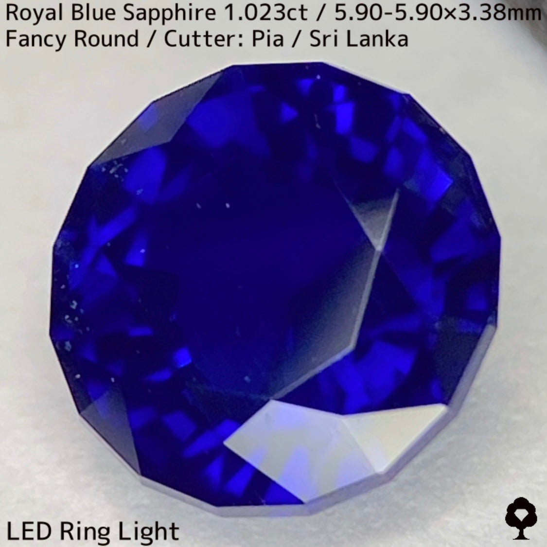 Royal Blue Sapphire 1.023ct / Sri Lanka