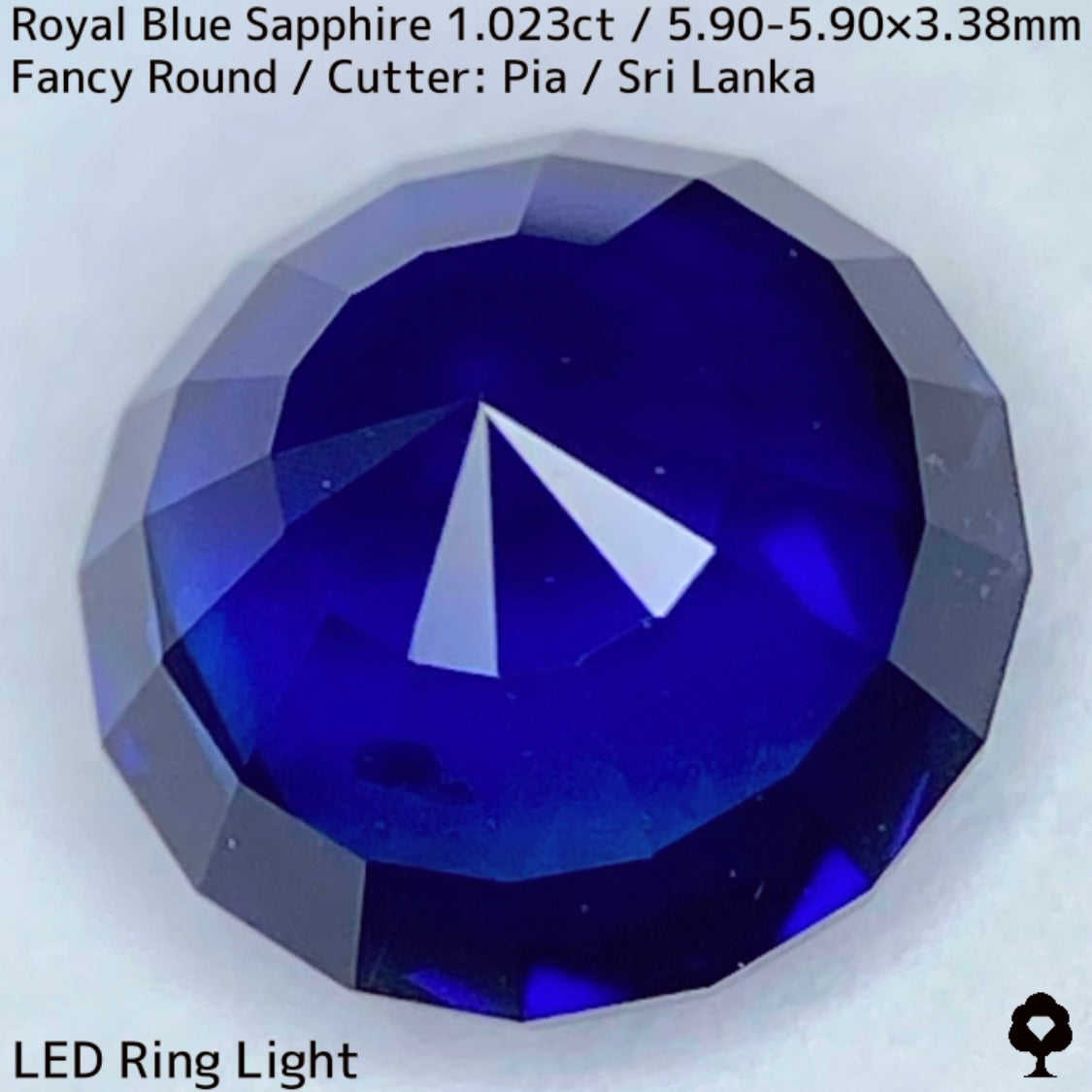 Royal Blue Sapphire 1.023ct / Sri Lanka