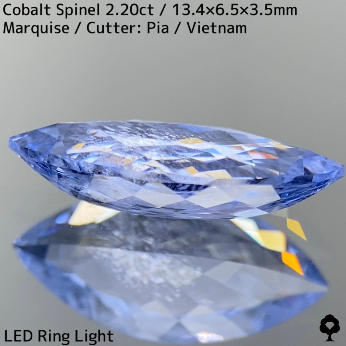 Cobalt Spinel 2.206ct / Vietnam