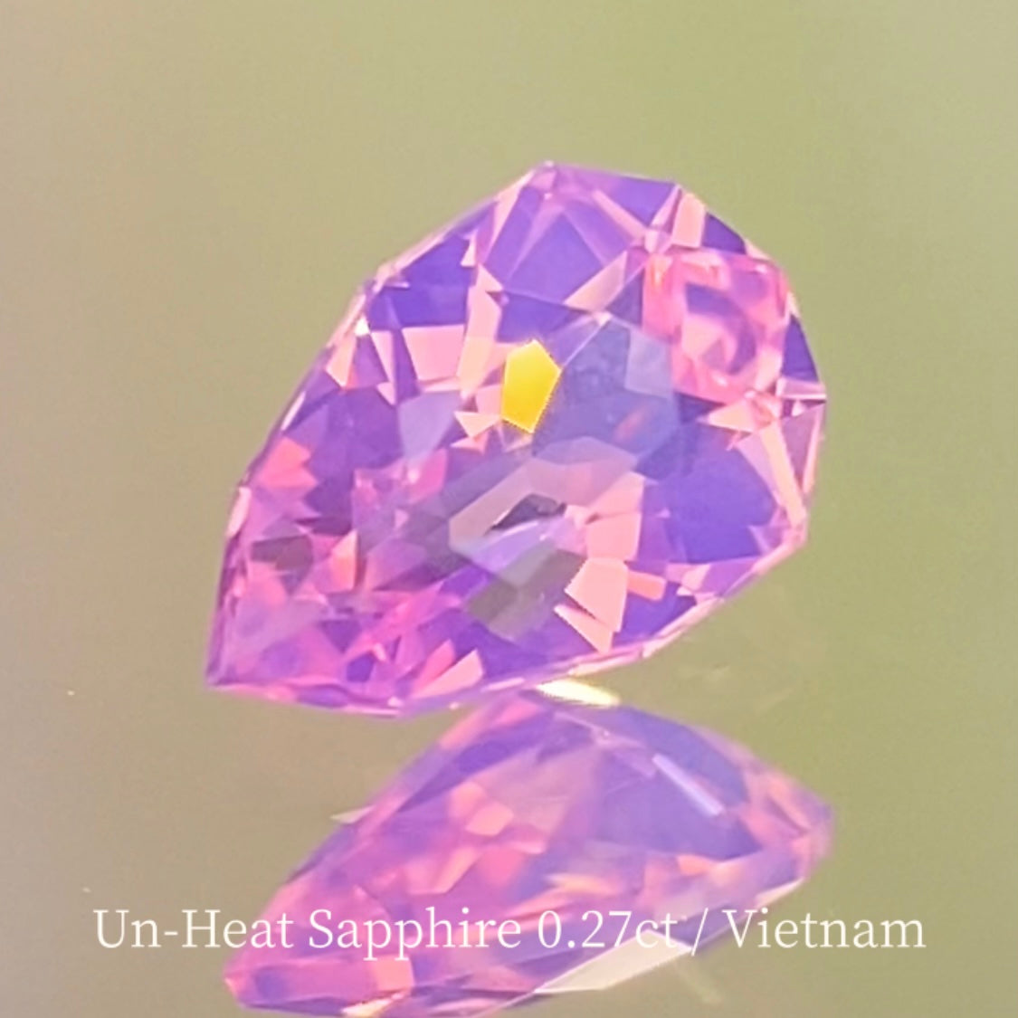Un-Heat Sapphire 0.27ct / Vietnam