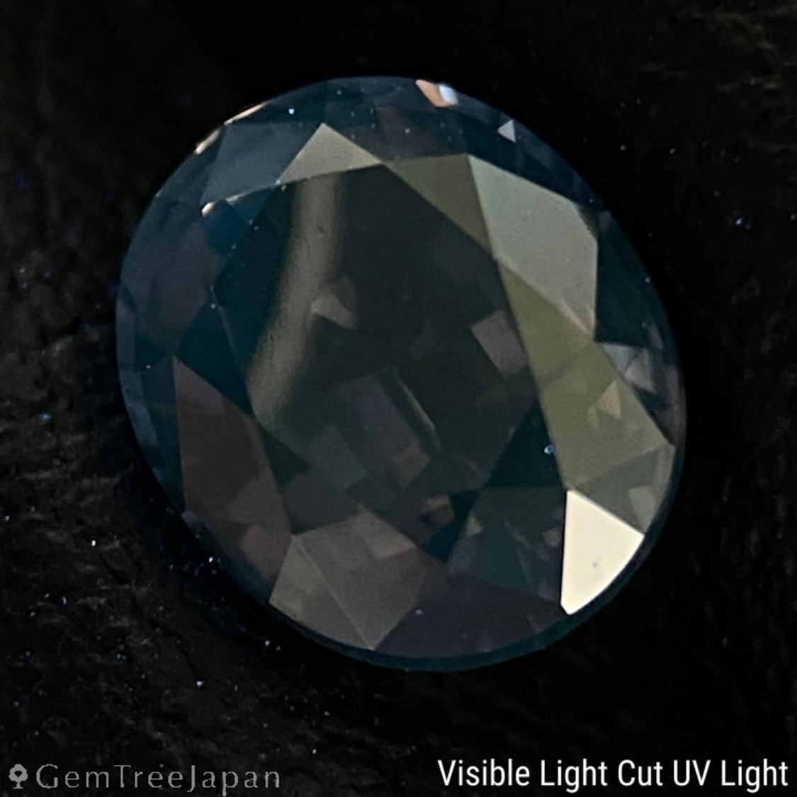 Silky Cobalt Spinel 1.133ct (Iron Cobalt) / Tanzania
