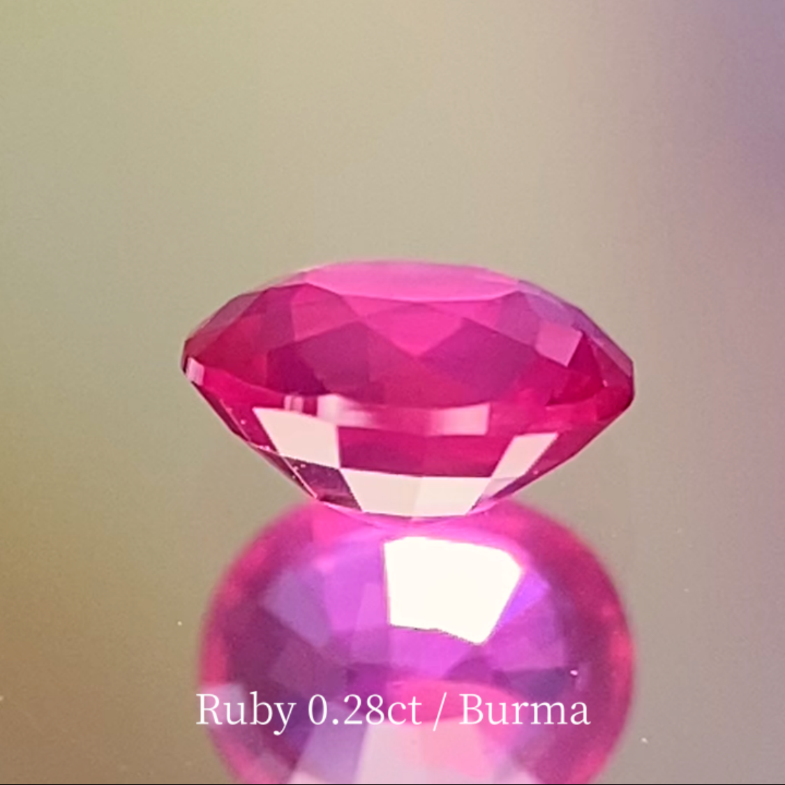 Ruby 0.284ct / Burma