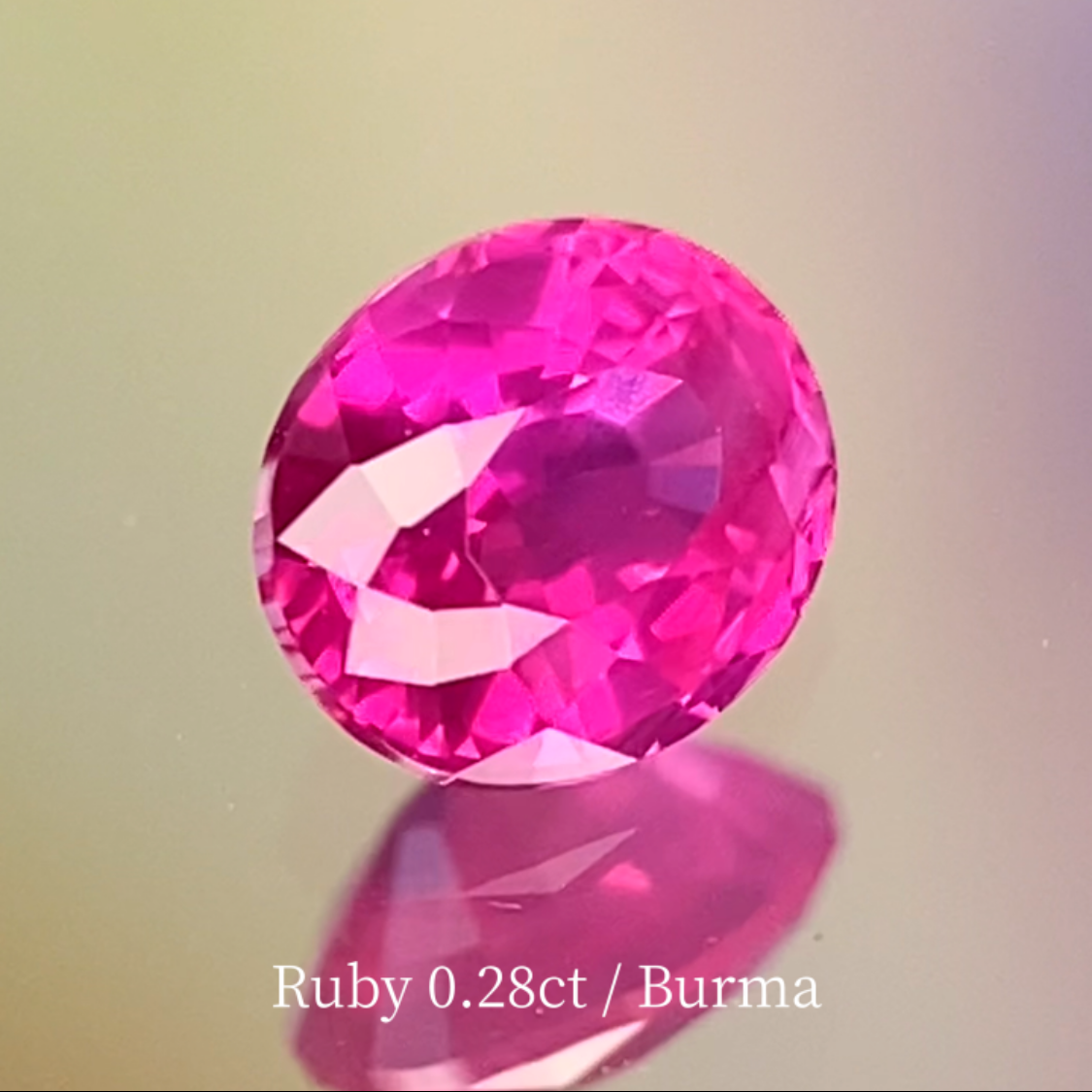 Ruby 0.284ct / Burma