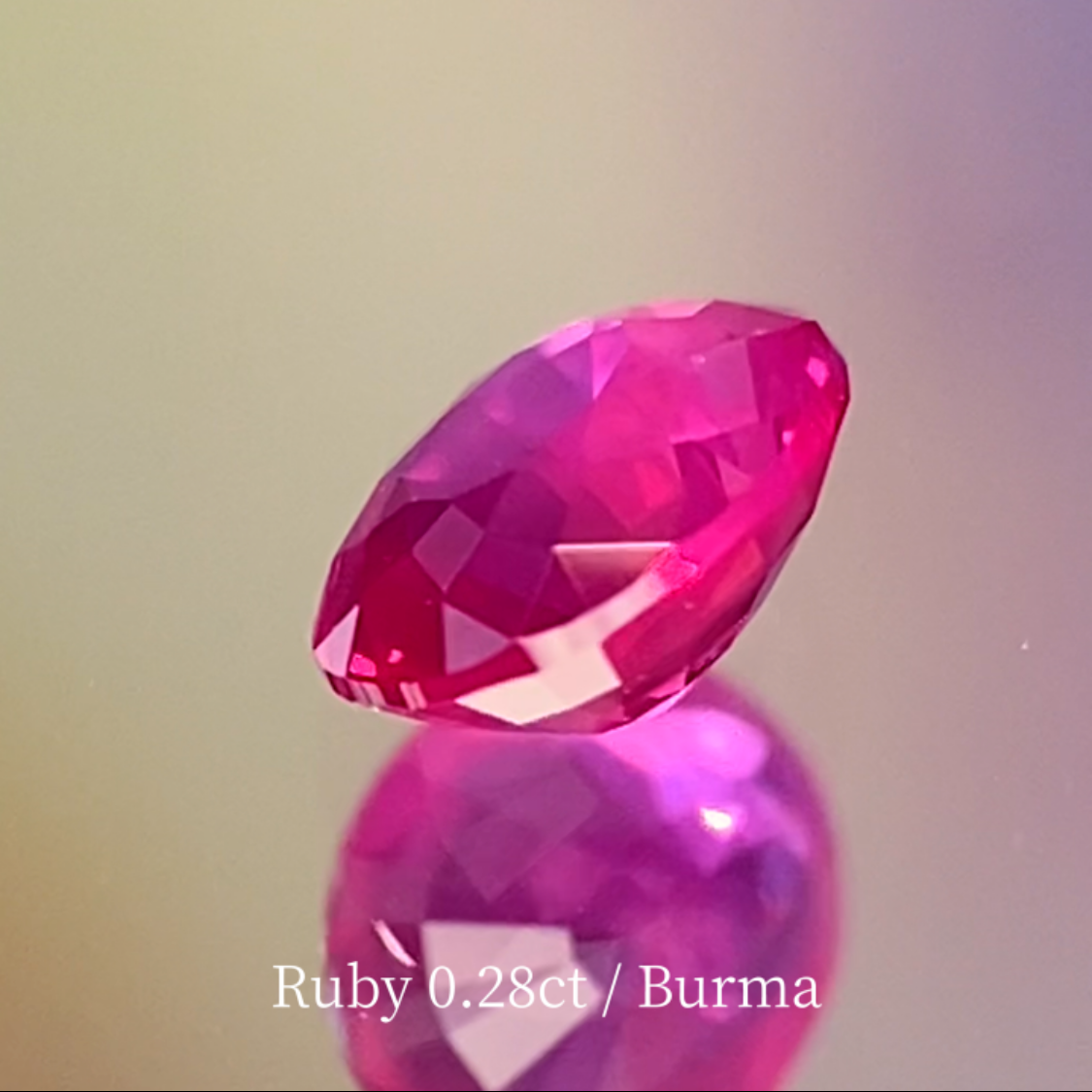 Ruby 0.284ct / Burma