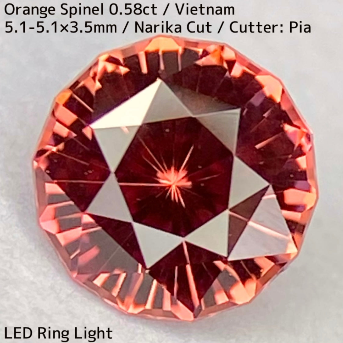 Spinel 0.587ct / Vietnam