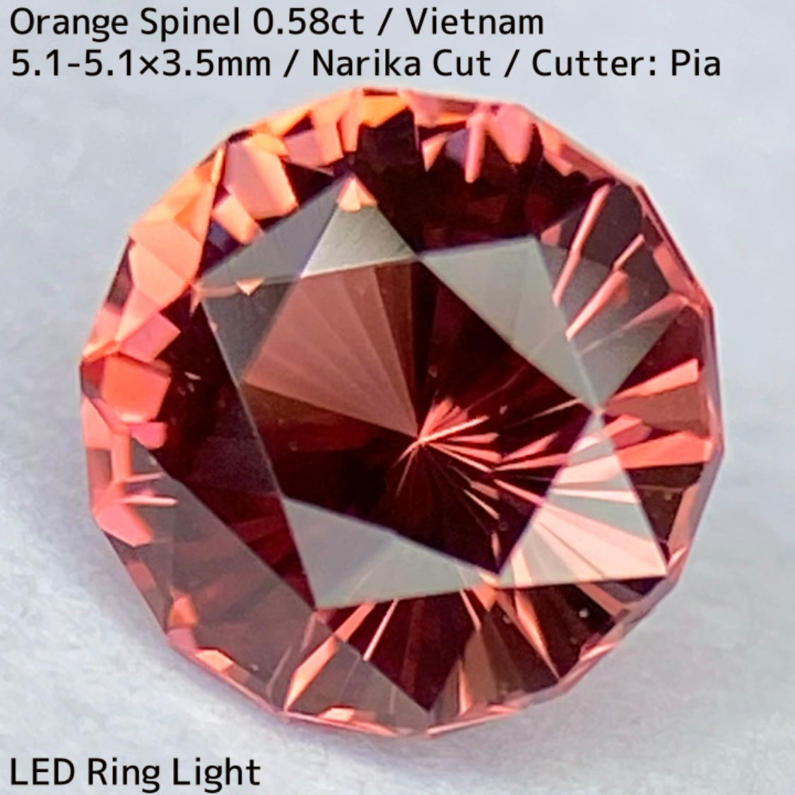 Spinel 0.587ct / Vietnam