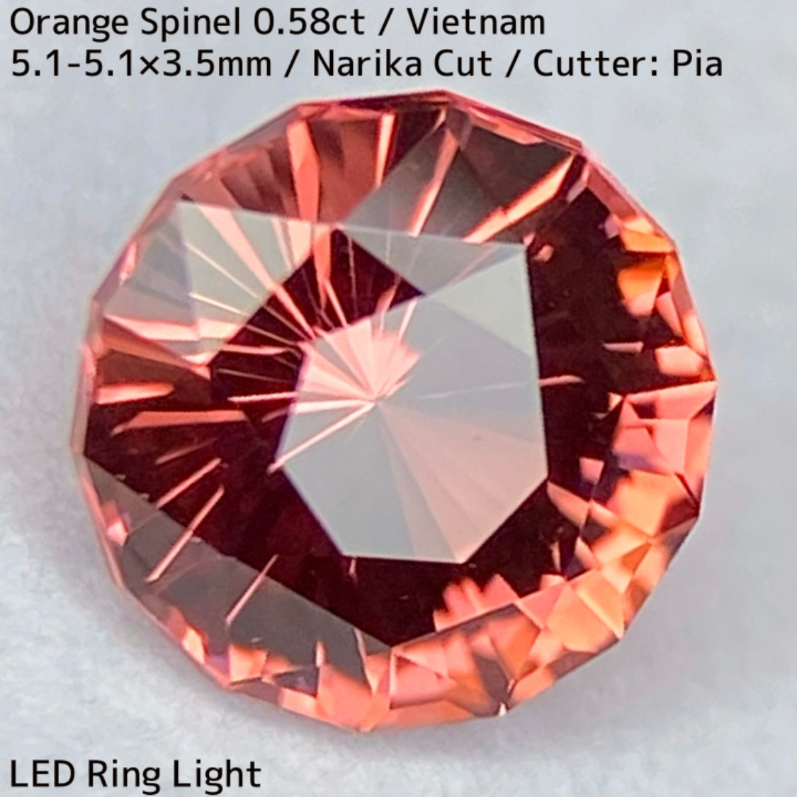 Spinel 0.587ct / Vietnam