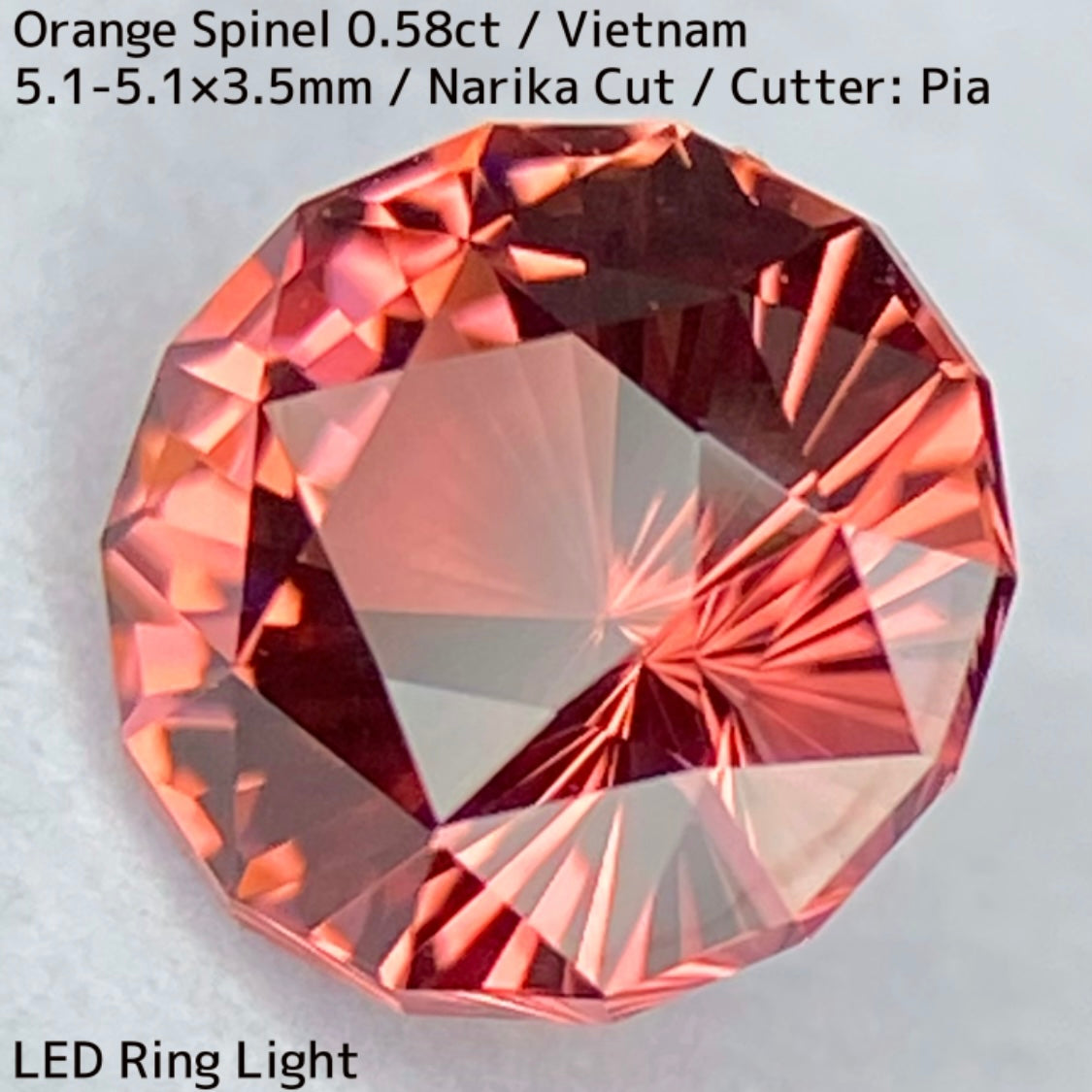 Spinel 0.587ct / Vietnam