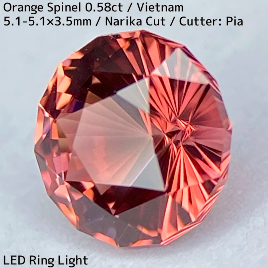 Spinel 0.587ct / Vietnam