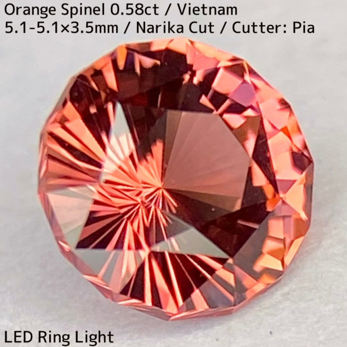 Spinel 0.587ct / Vietnam