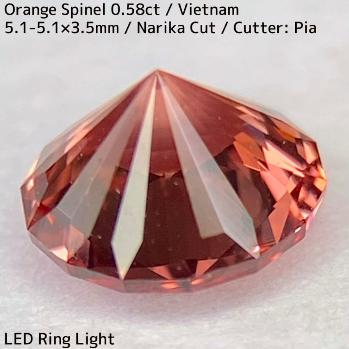Spinel 0.587ct / Vietnam