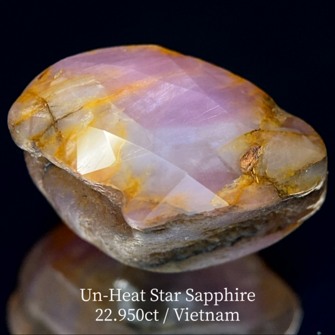 Un-Heat Star Sapphire 22.950ct / Vietnam