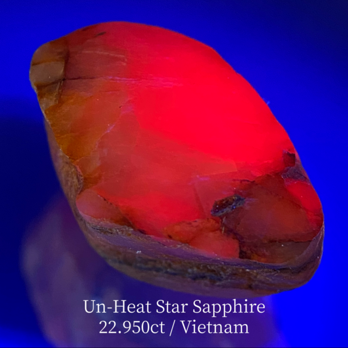 Un-Heat Star Sapphire 22.950ct / Vietnam