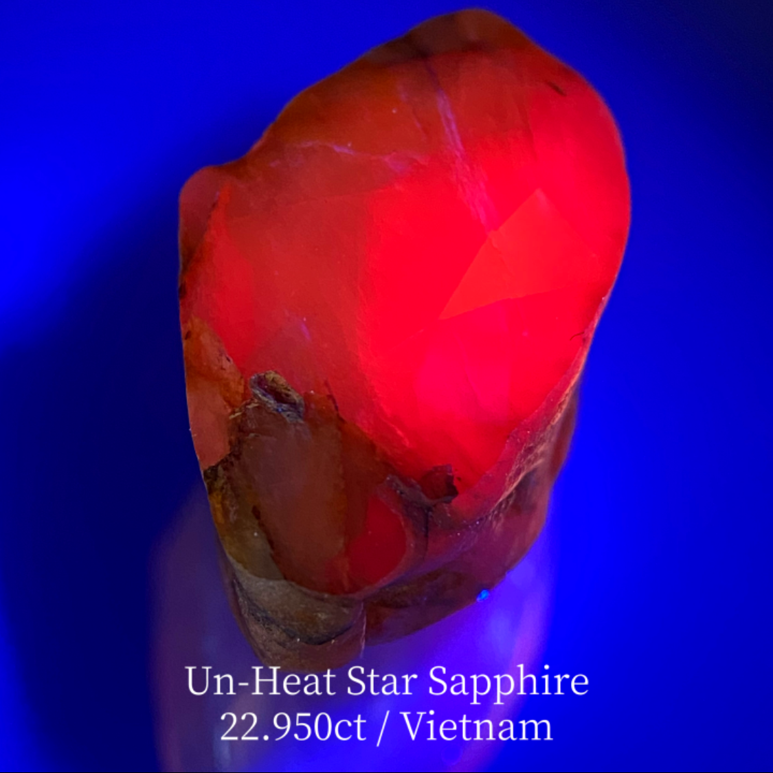 Un-Heat Star Sapphire 22.950ct / Vietnam