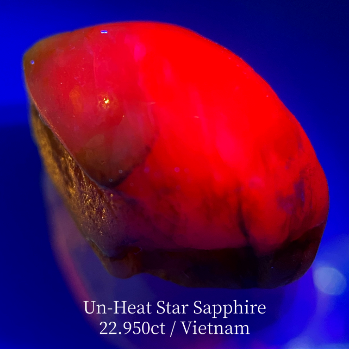 Un-Heat Star Sapphire 22.950ct / Vietnam
