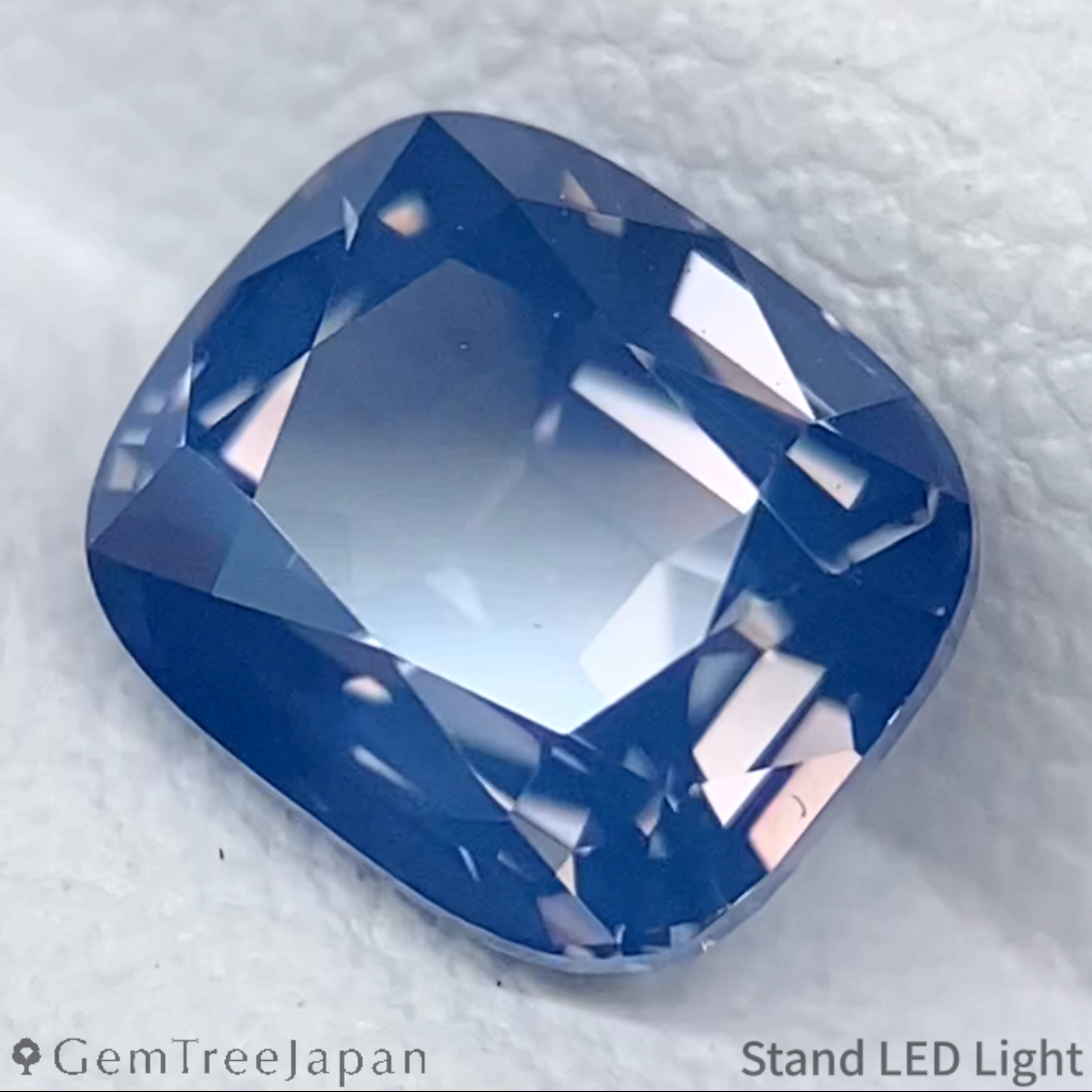 Silky Cobalt Spinel 1.509ct (Iron Cobalt) / Tanzania