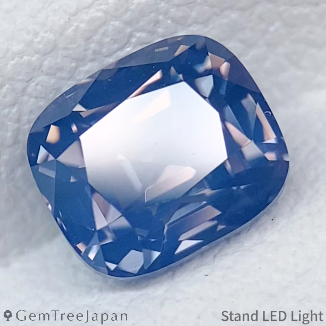 Silky Cobalt Spinel 1.509ct (Iron Cobalt) / Tanzania