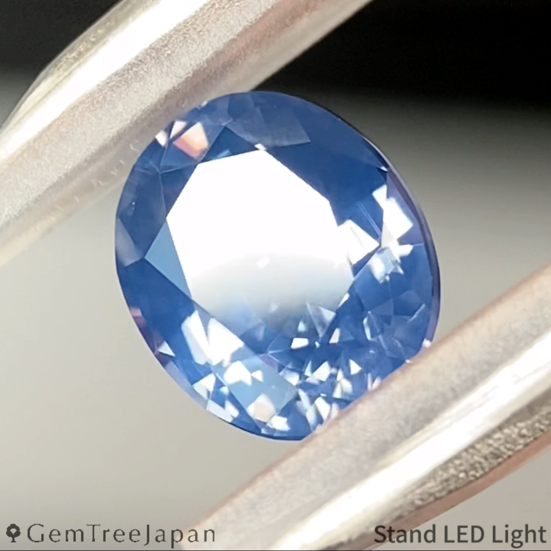 Silky Cobalt Spinel 1.133ct (Iron Cobalt) / Tanzania
