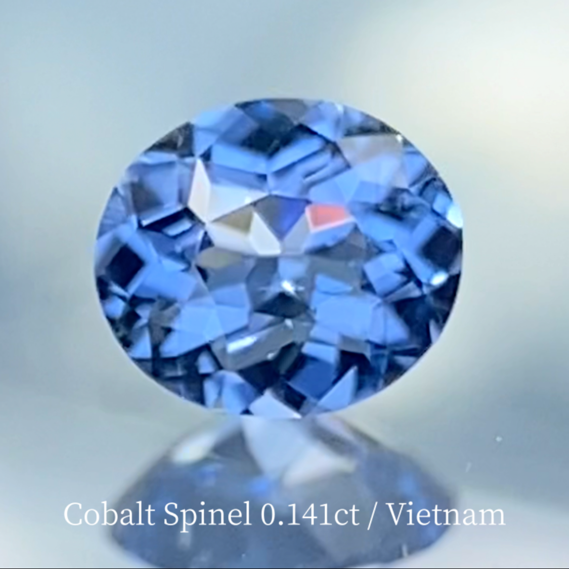 Cobalt Spinel 0.141ct / Vietnam