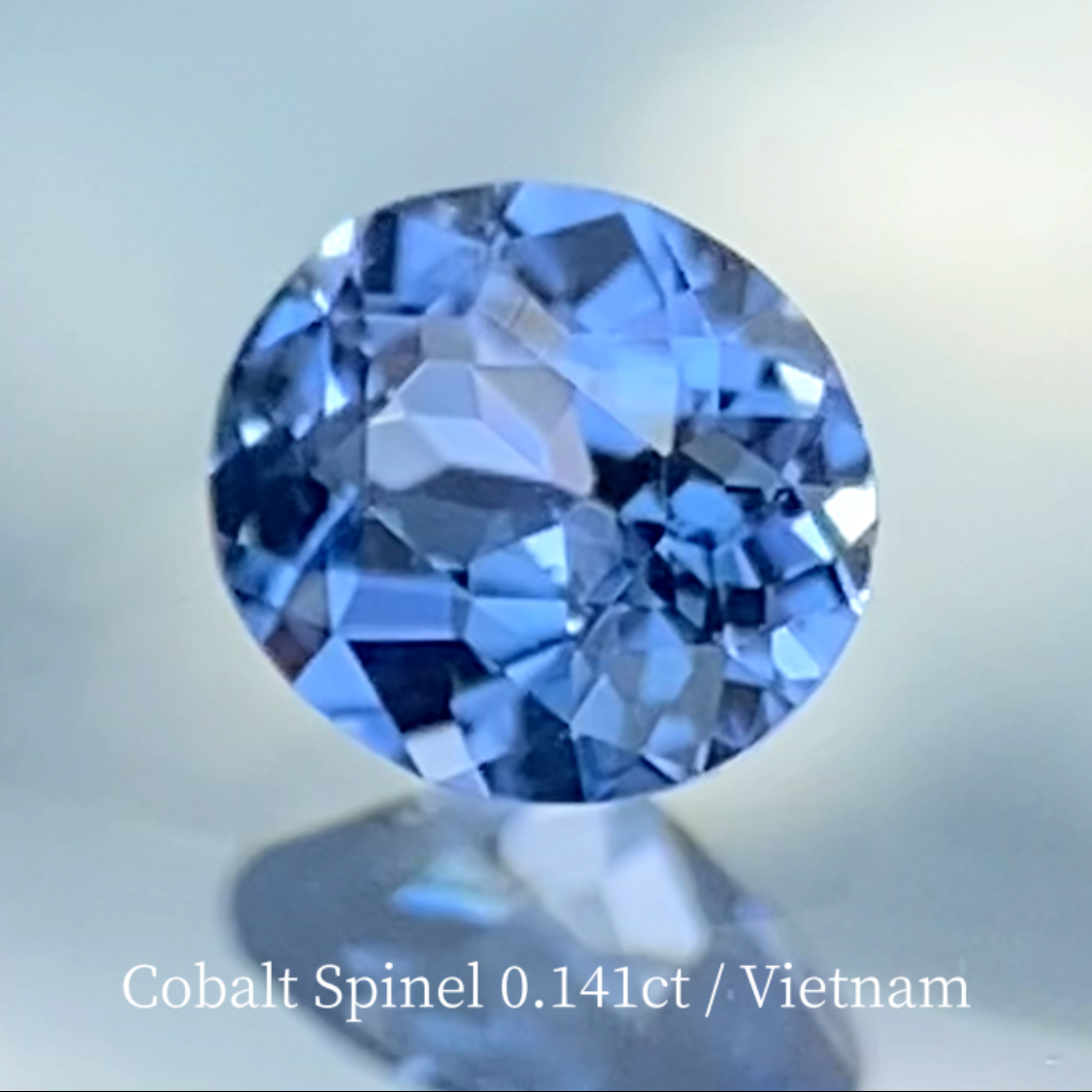 Cobalt Spinel 0.141ct / Vietnam