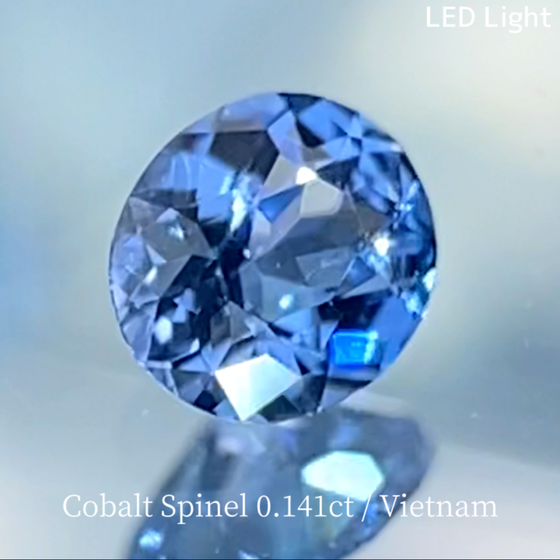 Cobalt Spinel 0.141ct / Vietnam