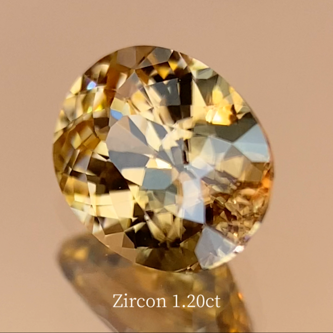 Golden Zircon 1.20ct