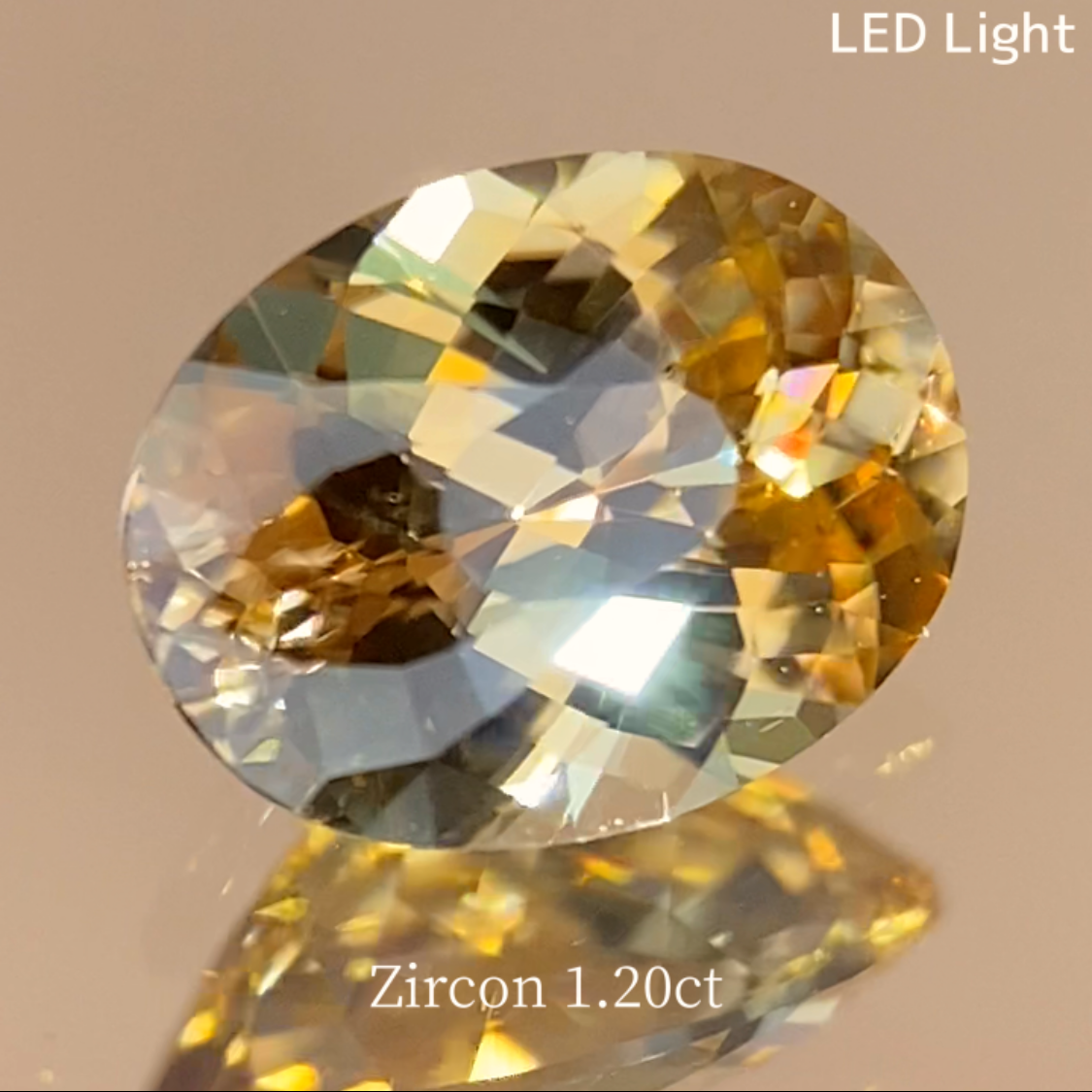 Golden Zircon 1.20ct