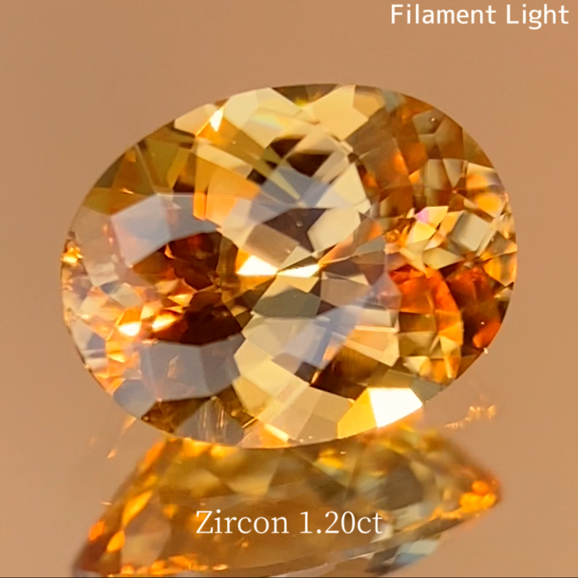 Golden Zircon 1.20ct
