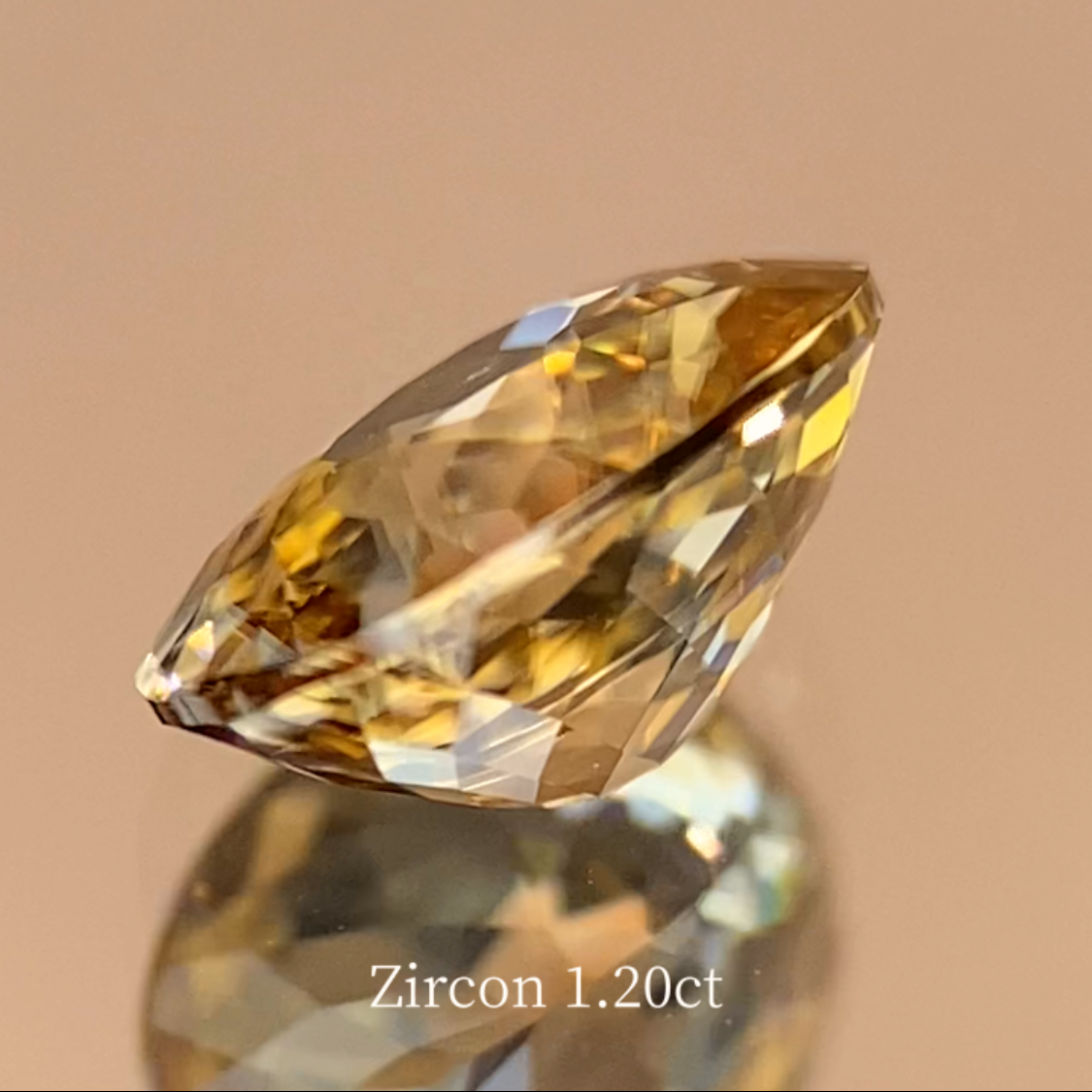 Golden Zircon 1.20ct