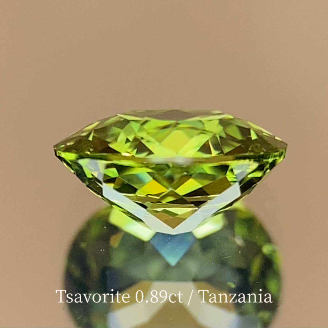 Tsavorite (Grossular Garnet) 0.897ct / Tanzania