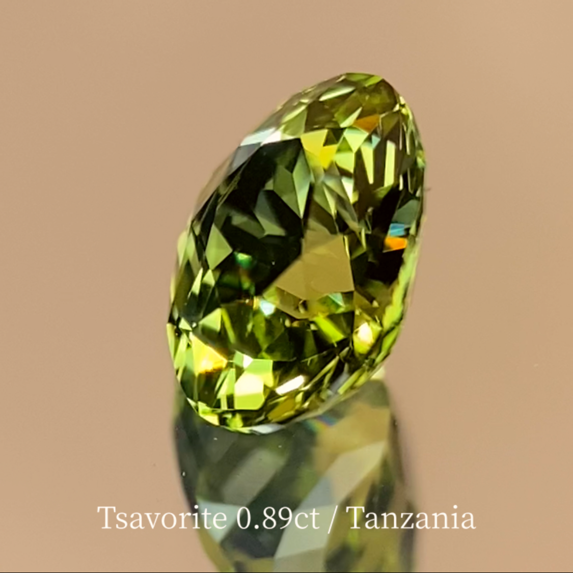 Tsavorite (Grossular Garnet) 0.897ct / Tanzania