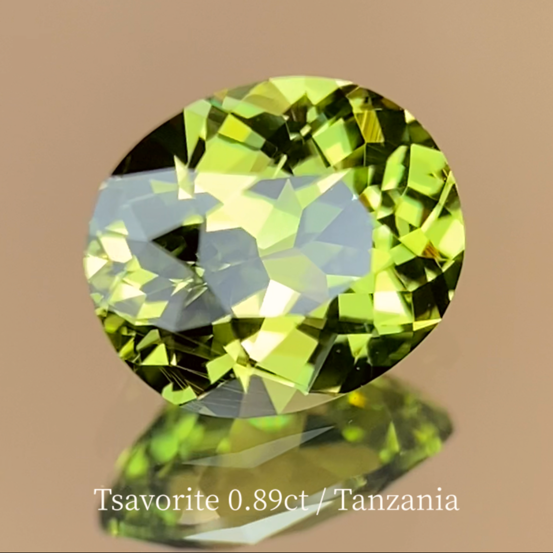 Tsavorite (Grossular Garnet) 0.897ct / Tanzania