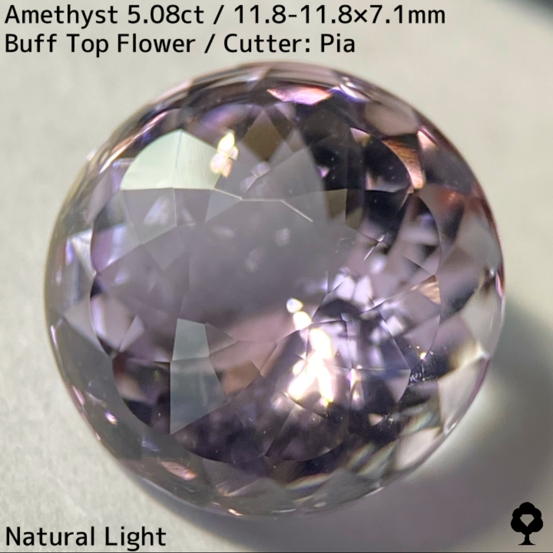 Amethyst 5.08ct / New cut