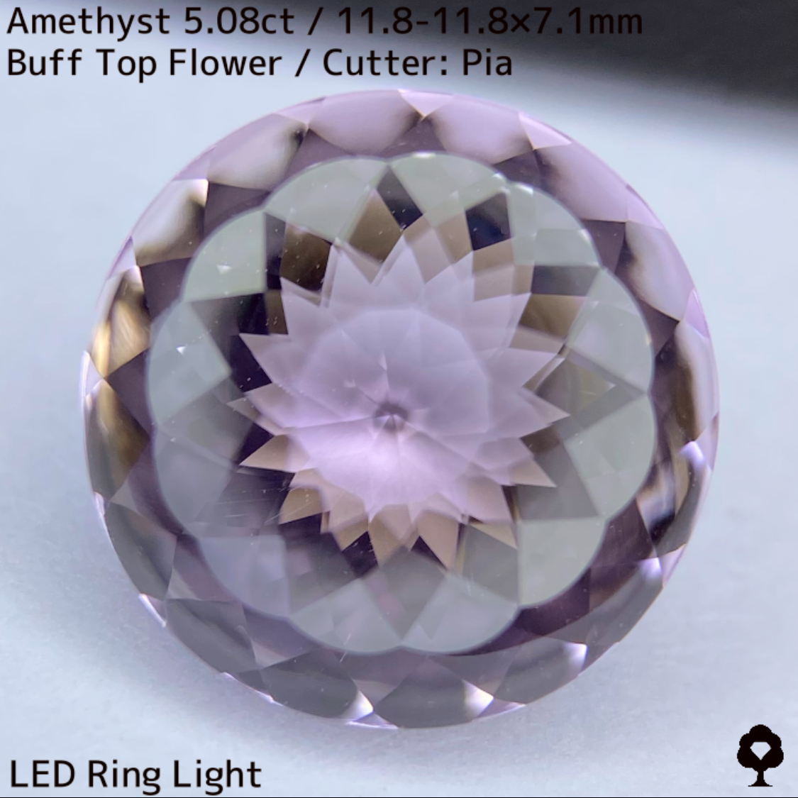 Amethyst 5.08ct / New cut