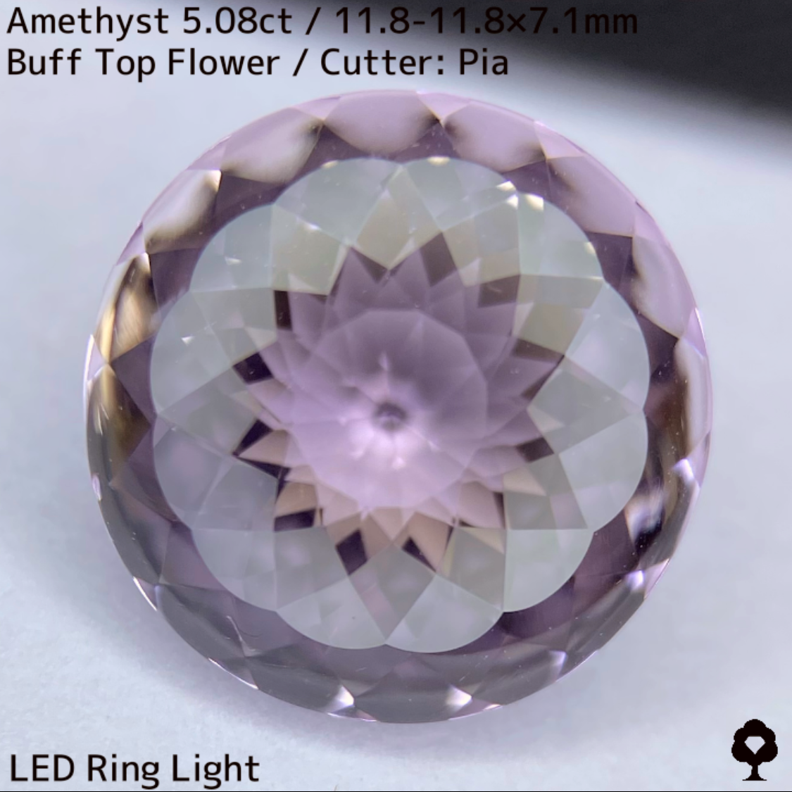 Amethyst 5.08ct / New cut