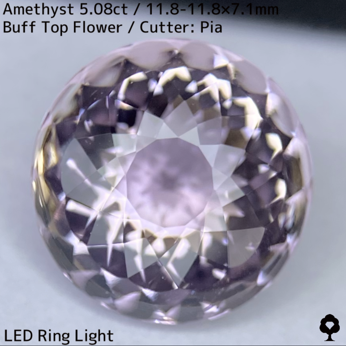 Amethyst 5.08ct / New cut