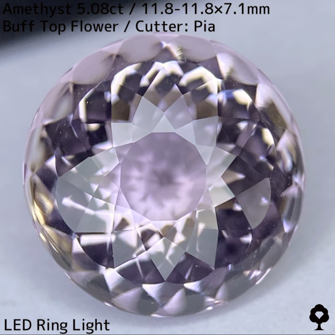 Amethyst 5.08ct / New cut