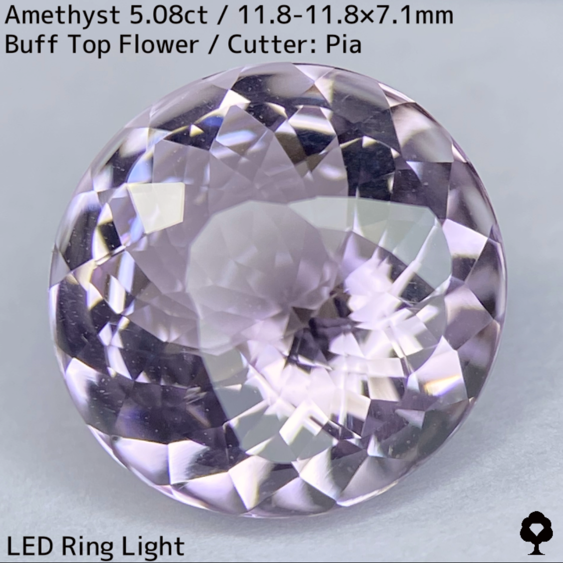 Amethyst 5.08ct / New cut