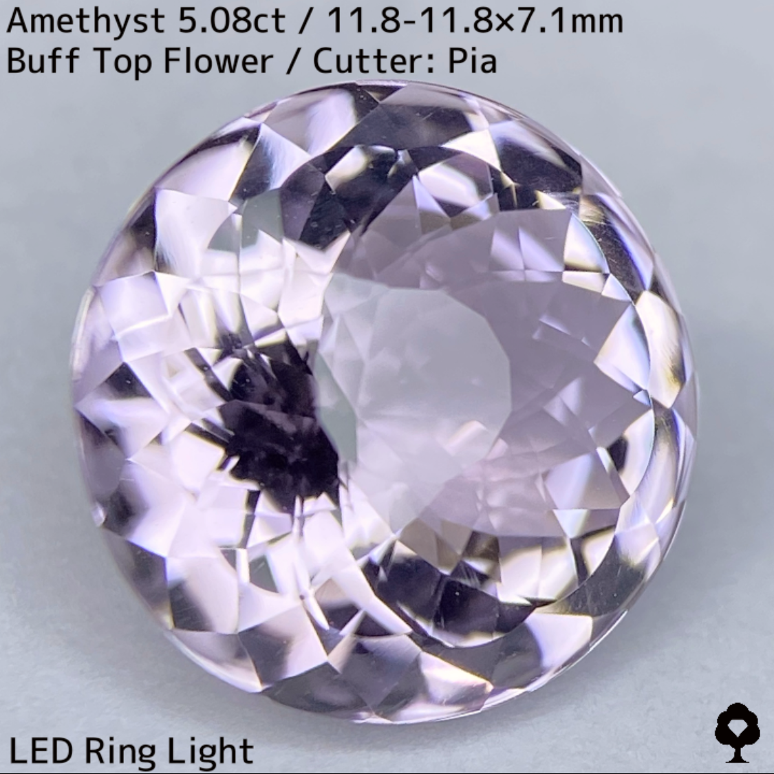 Amethyst 5.08ct / New cut