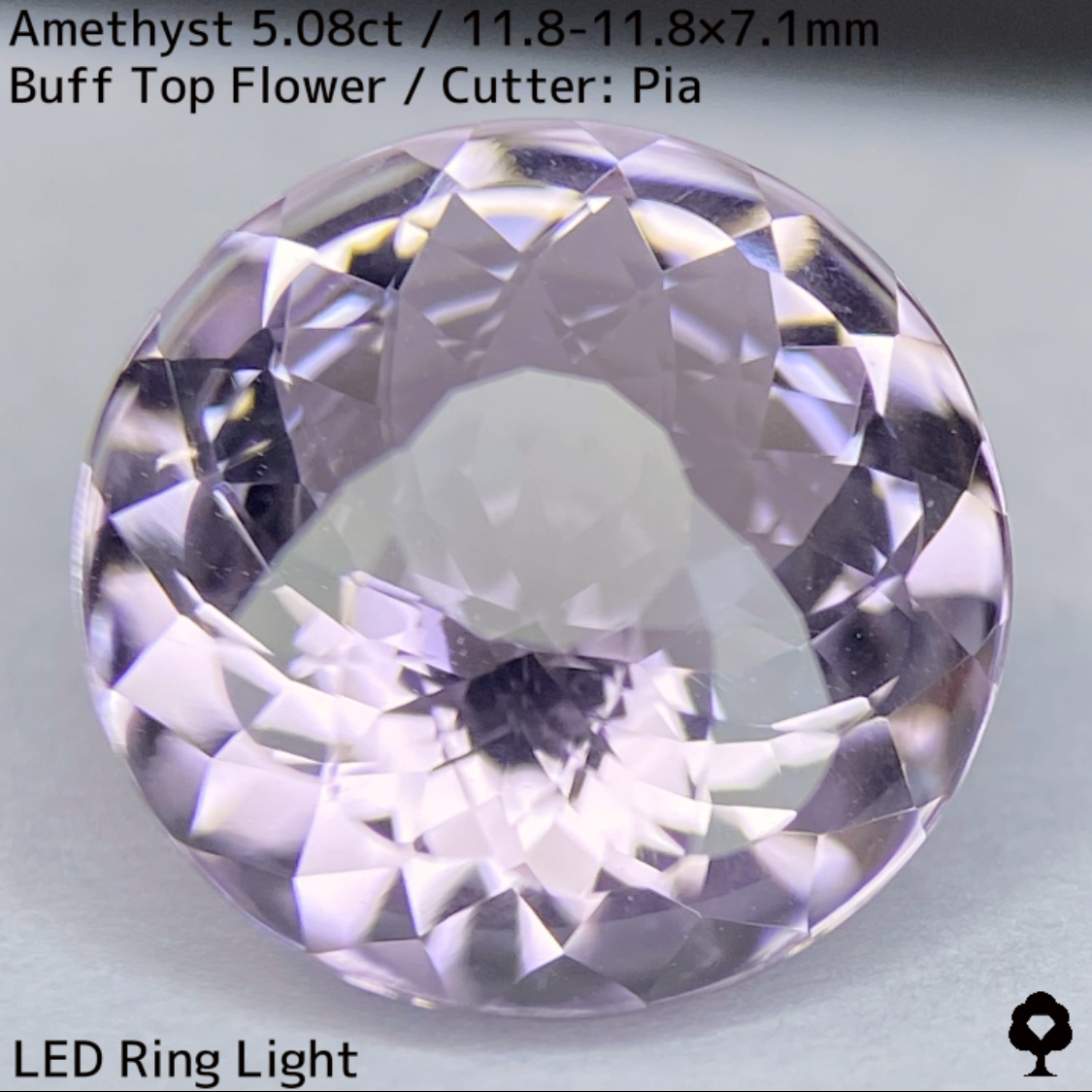 Amethyst 5.08ct / New cut
