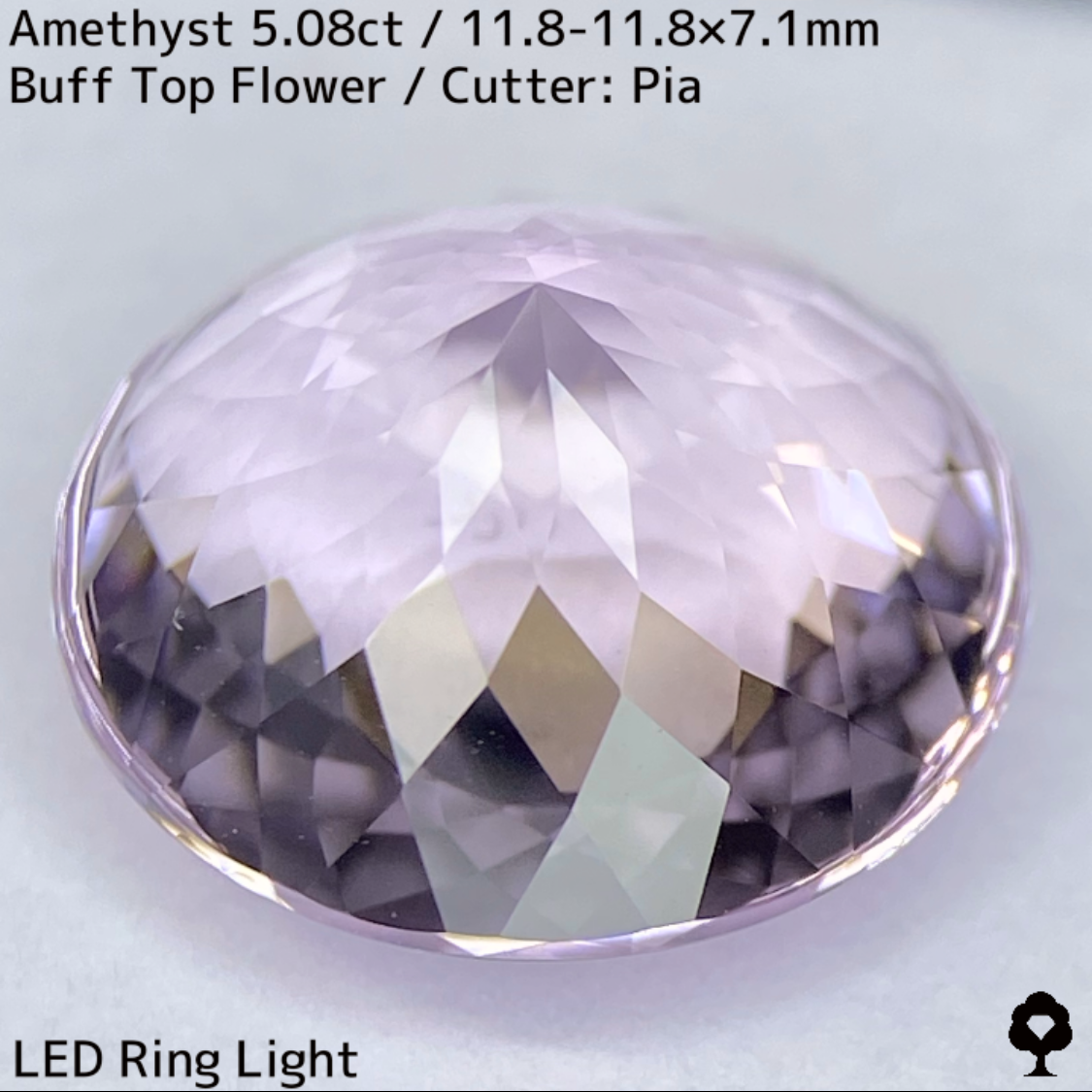 Amethyst 5.08ct / New cut