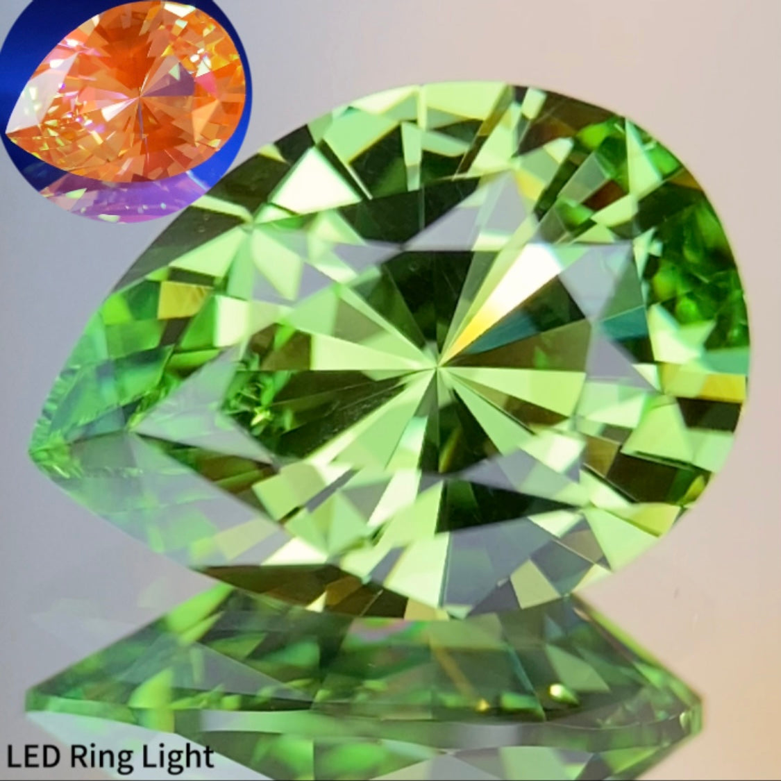 UV Change Tsavorite 2.058ct / Tanzania