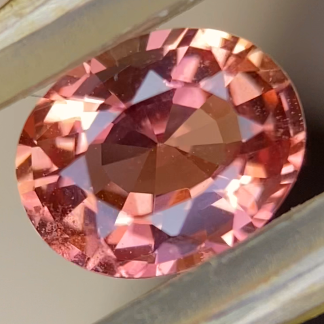 【BEFORE&AFTER】padparadscha 1.1~2ct → 1.102ct