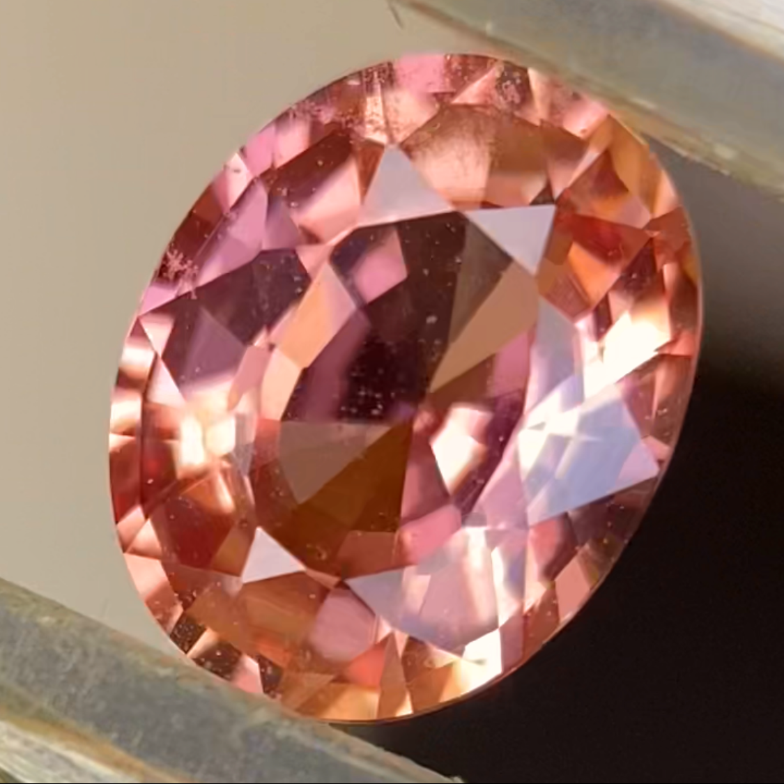 【BEFORE&AFTER】padparadscha 1.1~2ct → 1.102ct