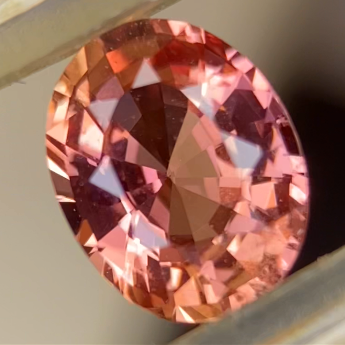 【BEFORE&AFTER】padparadscha 1.1~2ct → 1.102ct