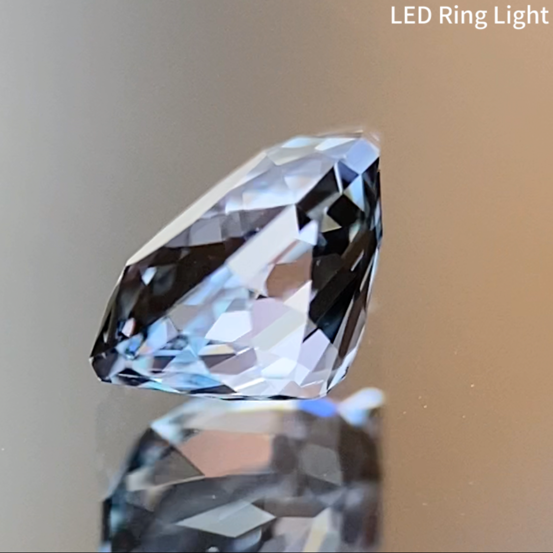 Bluish Grey Spinel 0.583ct / Iron Cobalt / Tanzania