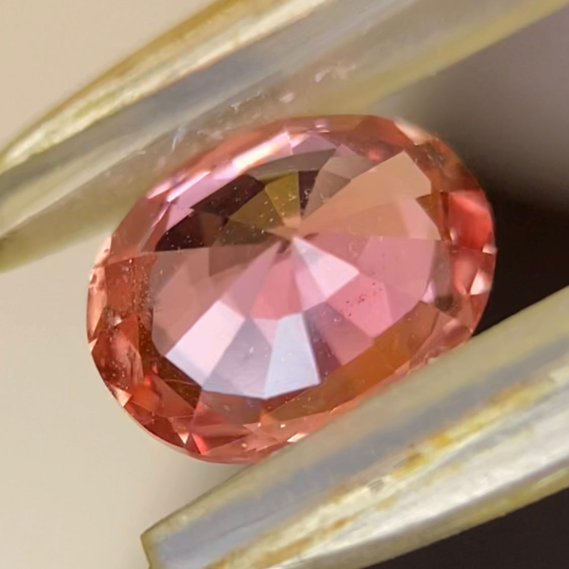 【BEFORE&AFTER】padparadscha 1.1~2ct → 1.102ct