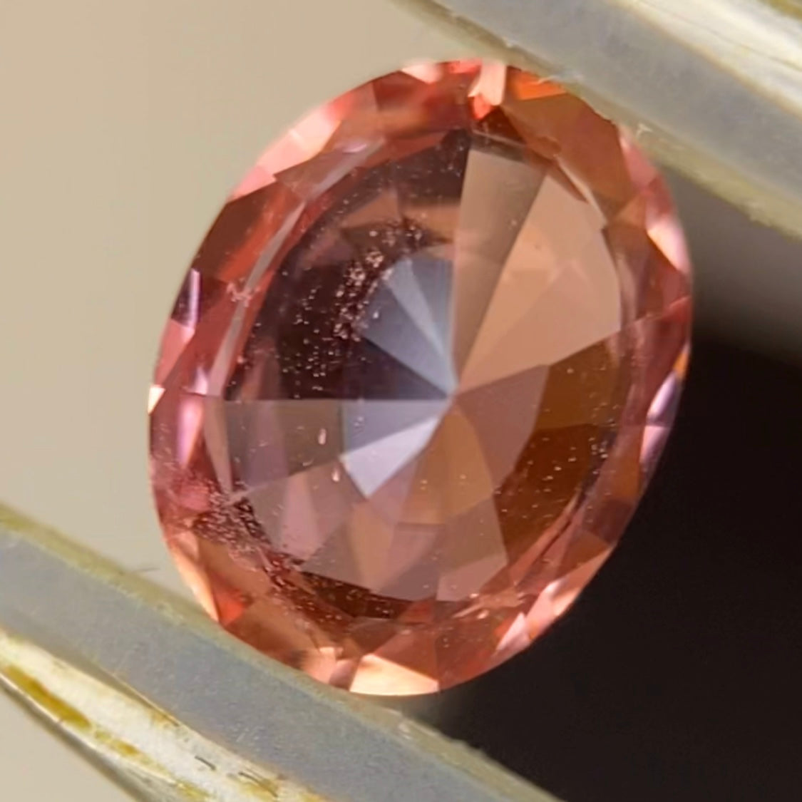 【BEFORE&AFTER】padparadscha 1.1~2ct → 1.102ct